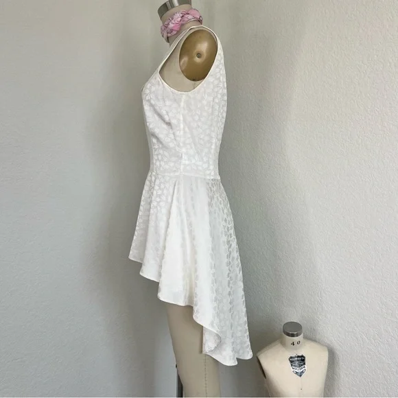 Alexander McQUEEN Peplum Top V Neck High Low - Picture 5 of 12